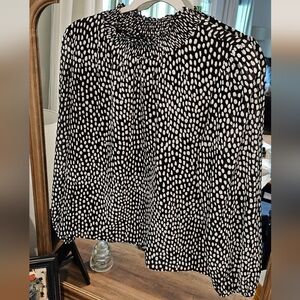 J Crew Long sleeve blouse medium